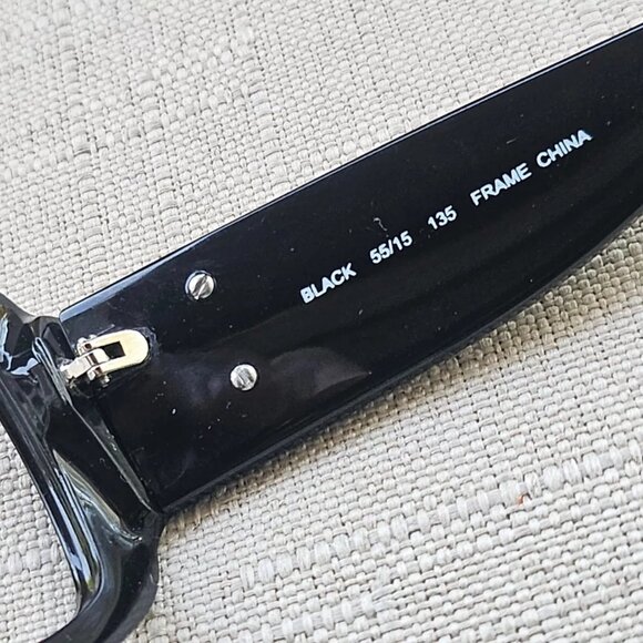 Kirkland Signature Women Glasses/Sunglasses Frame Black KS CALERO Eyeglasses - Picture 9 of 10